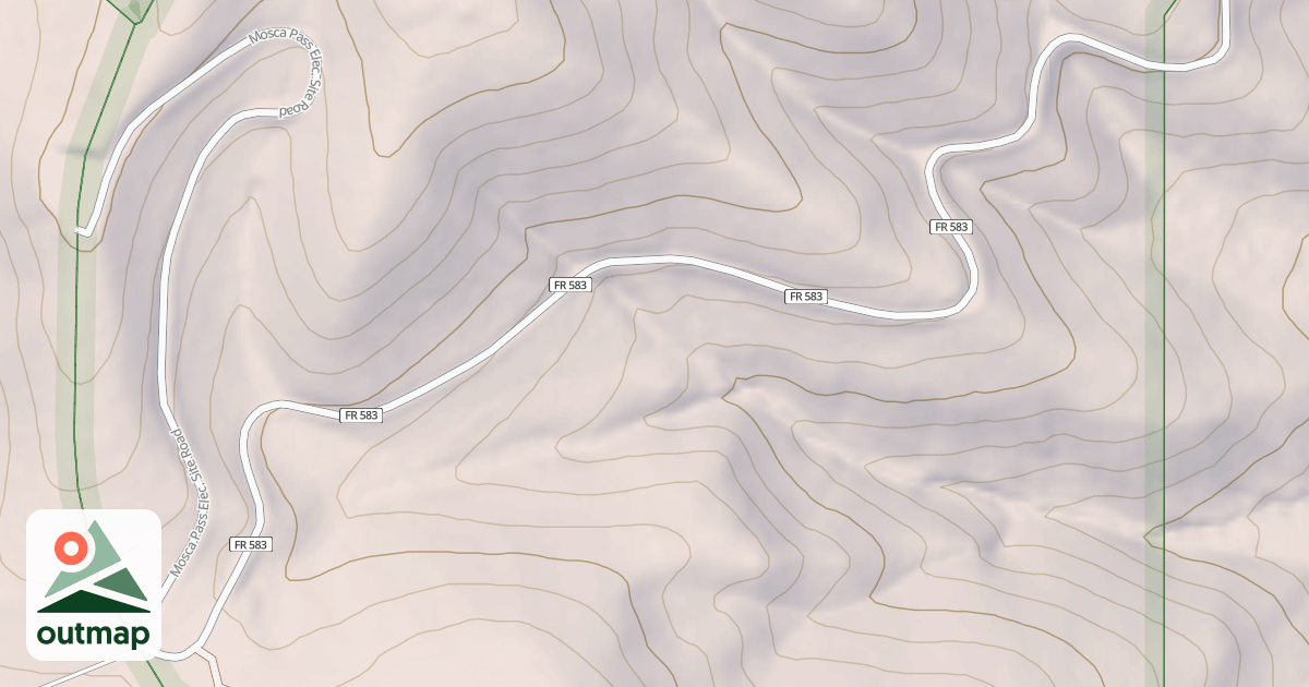 Map of MOSCA PASS