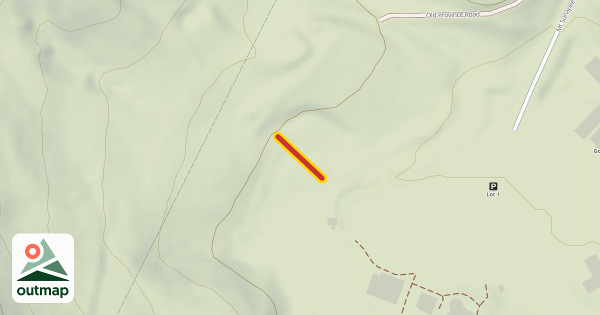Map of Rope Tow