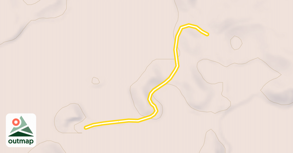 Map of Hawks Trail