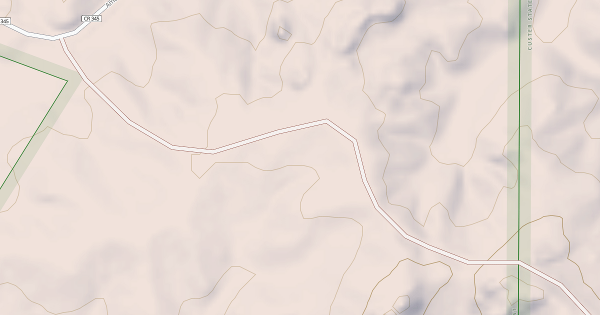Map preview of IRON CREEK BR 1B