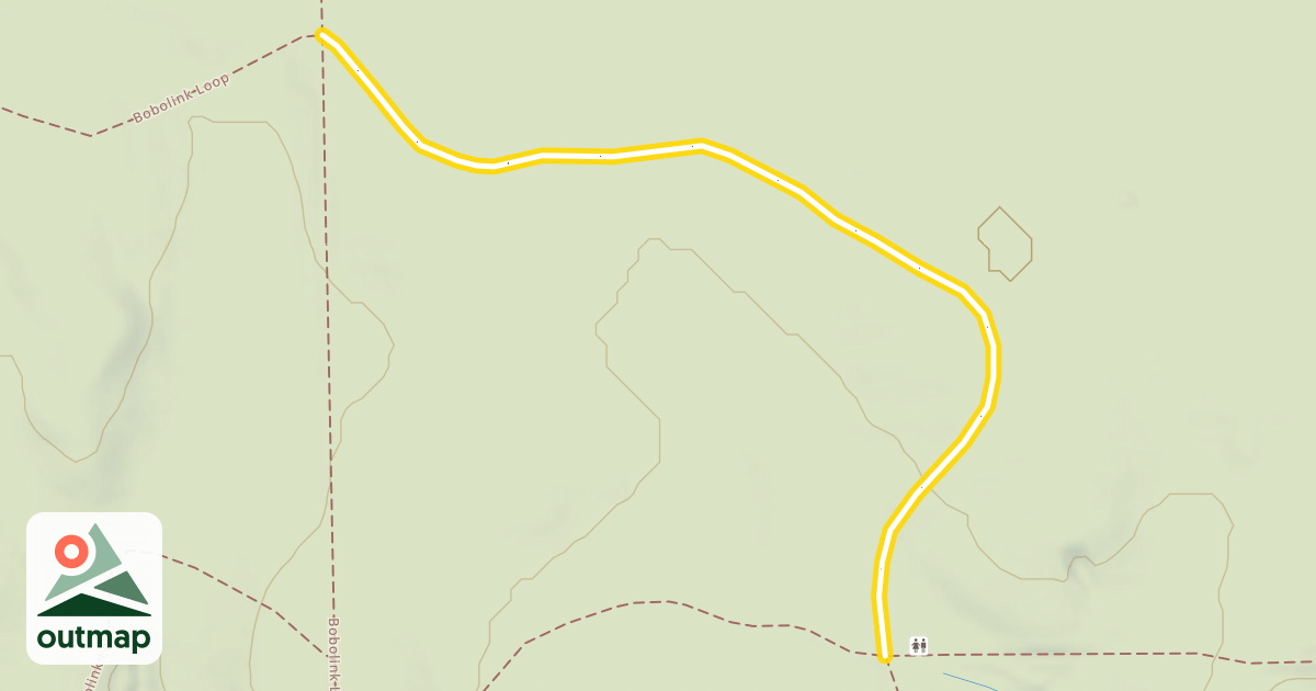 Map of Bobolink Loop