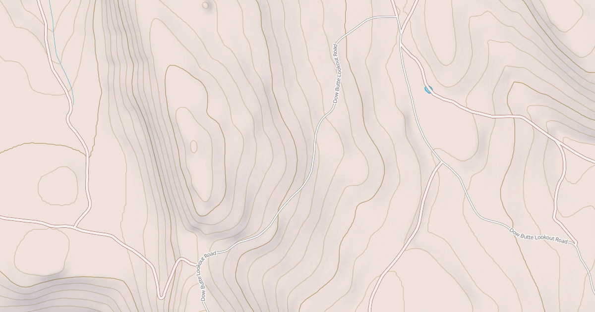 Map preview of DOW BUTTE L O