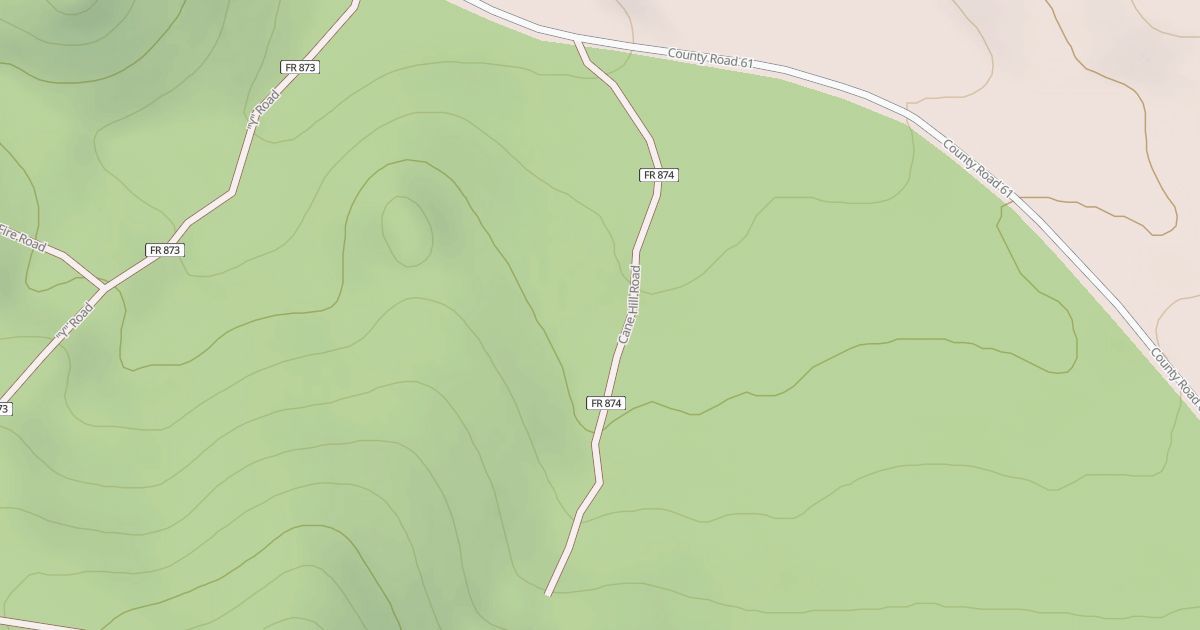 Map preview of CANE HILL