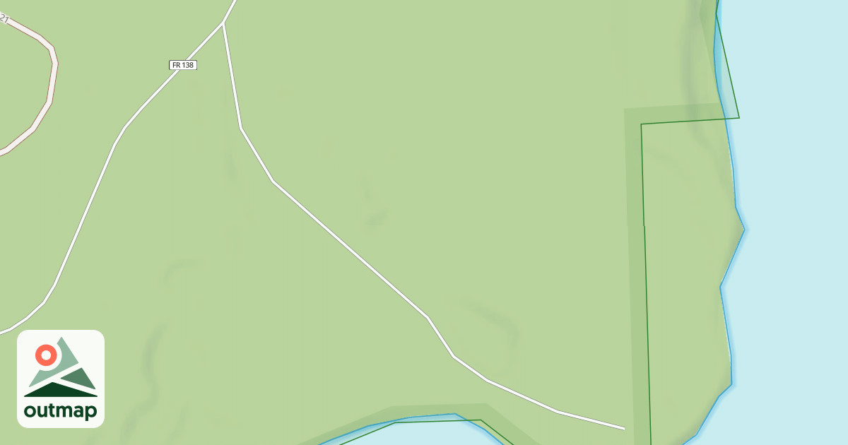 Map of FR 138B