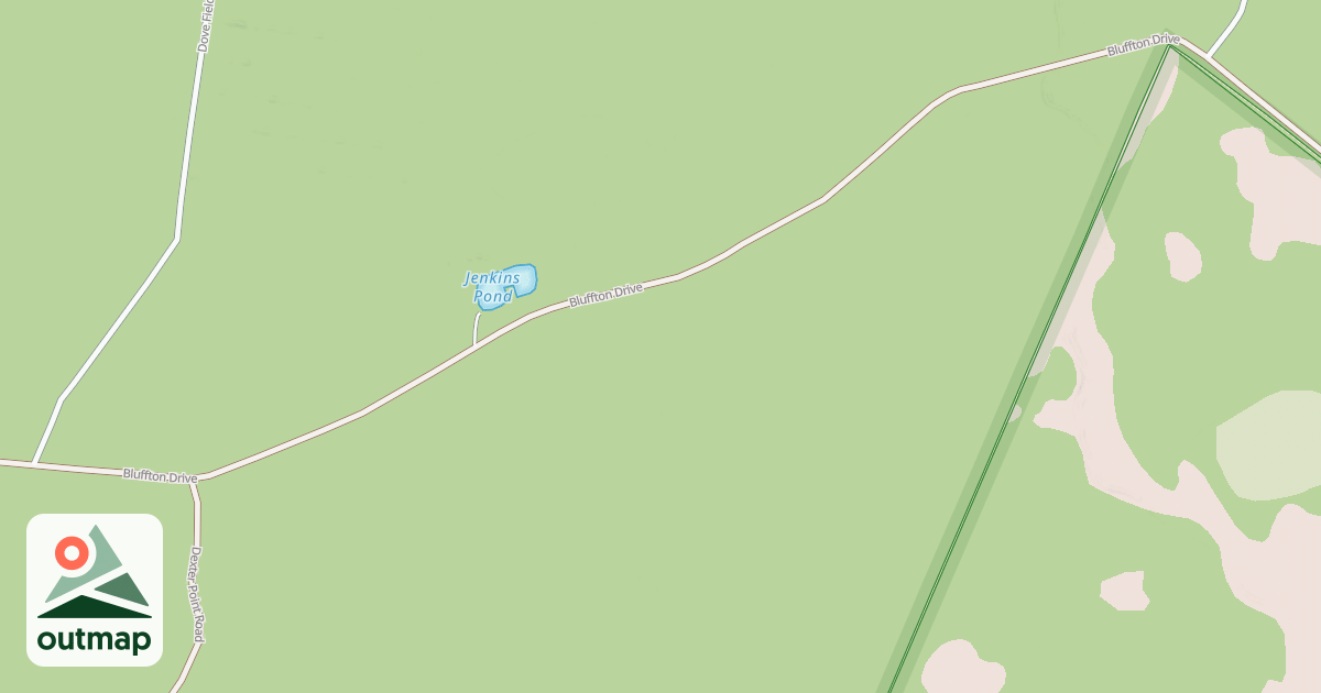 Map of Lake George State Forest Trail
