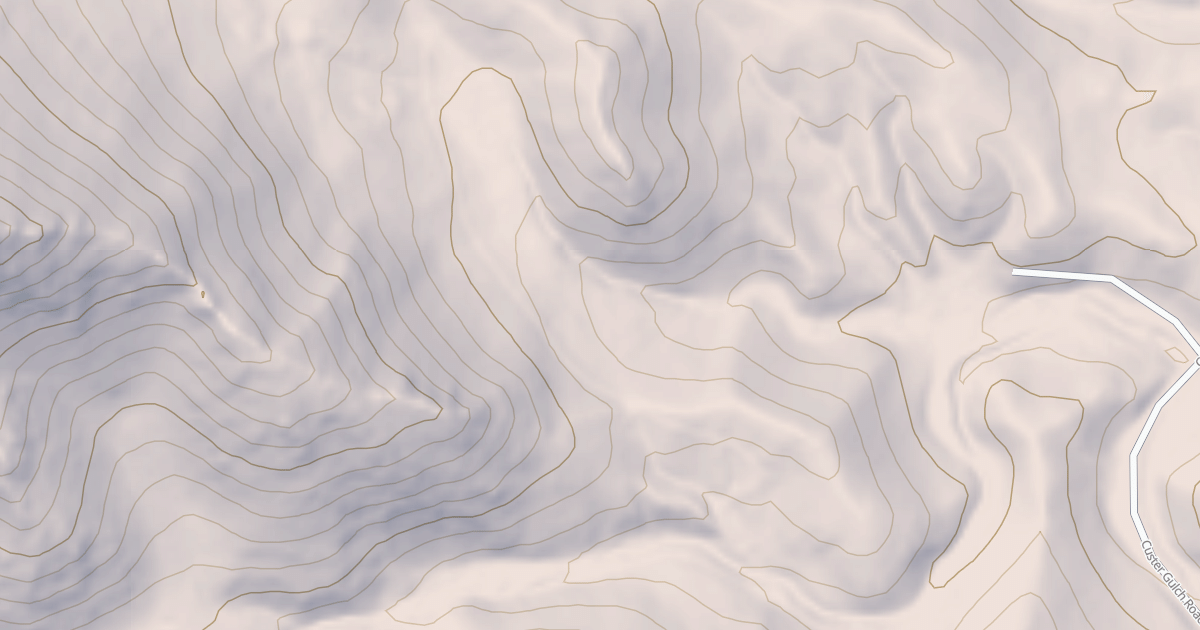 Map preview of CUSTER GULCH BR 1B