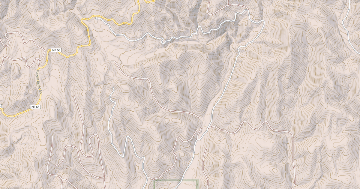 Map preview of EAST PINE CREEK ROAD