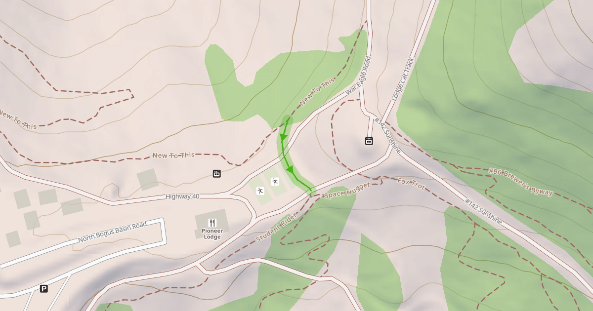 Map preview of Student Rider Connector