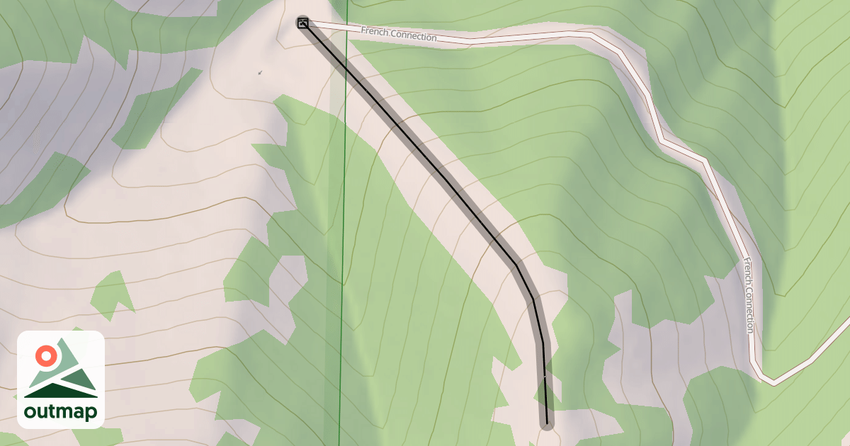 Map of Lower French Dip