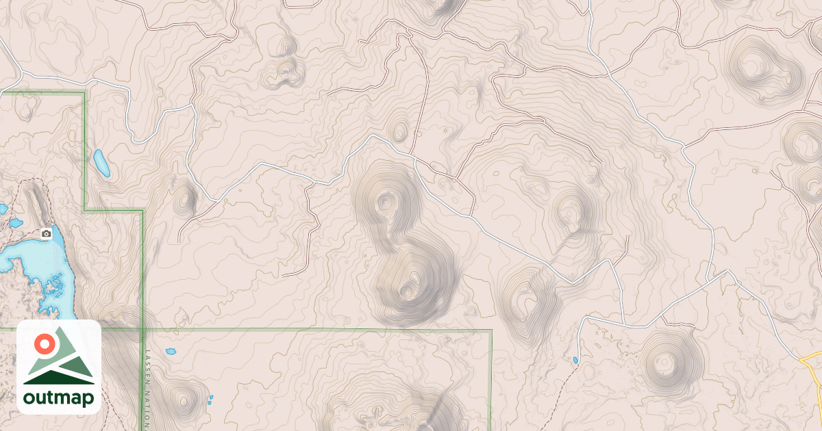 Map of BOGARD BUTTES