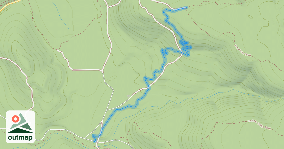 Map of Roemer's Meadow (aka Boomer Meadow)