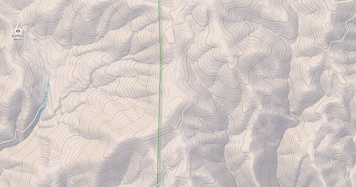 Map preview of FELICIANA MTN ROAD