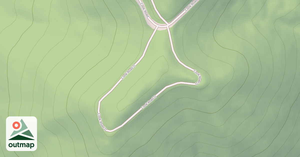Map of COOK D