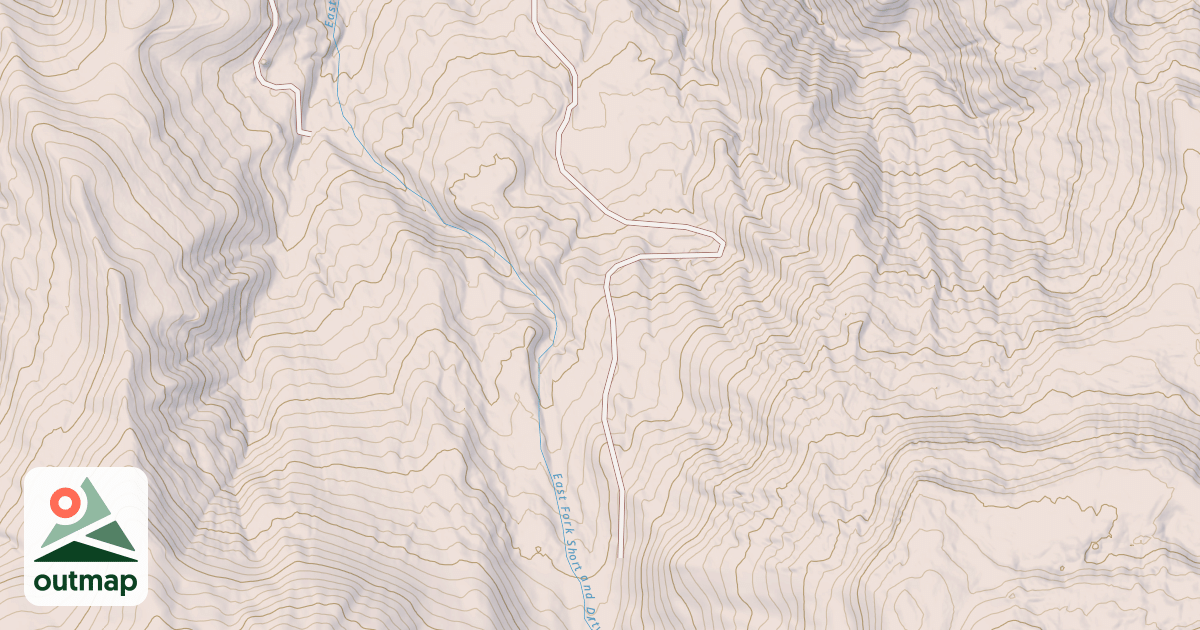 Map of USFS National Forest System Roads {B96E08FD-8DDF-4007-B34E-390885C96DE1}