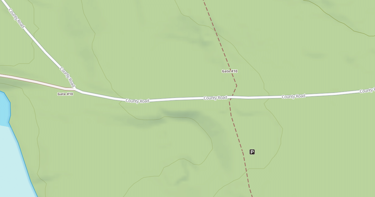 Map preview of County Road