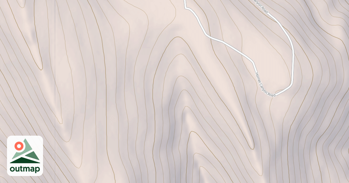 Map of Hornet Canyon Atv East