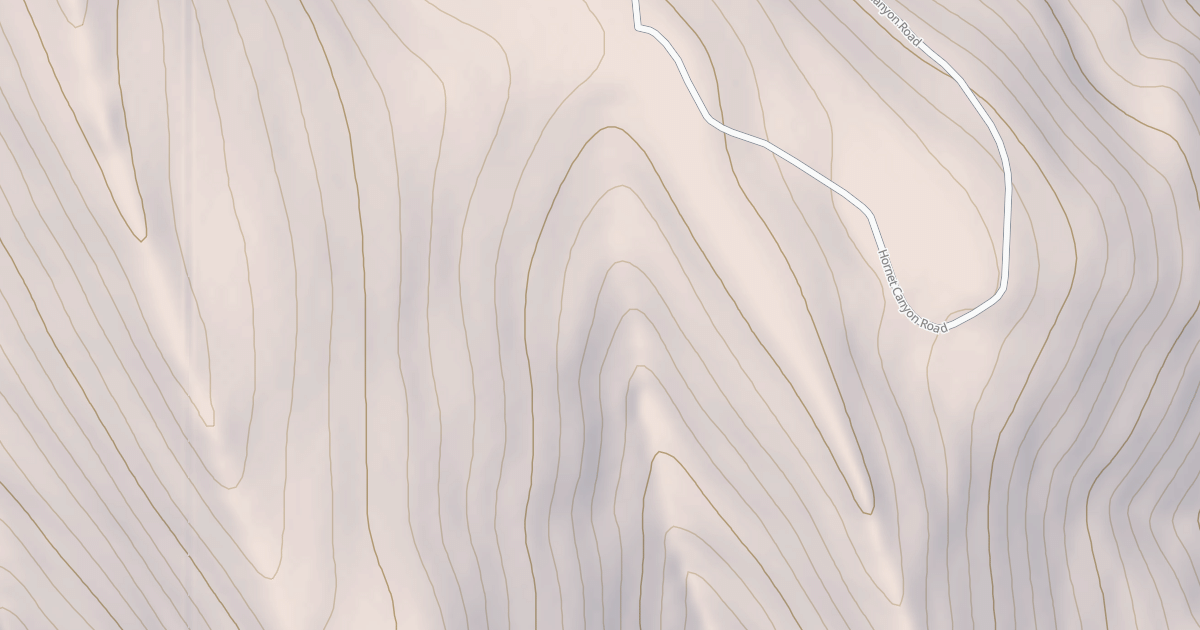 Map preview of Hornet Canyon Atv East