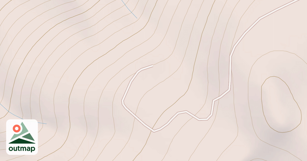 Map of LOWER COON MTN