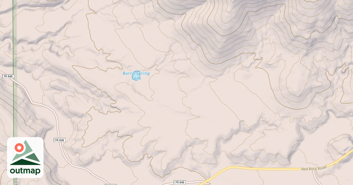 Map of 4245 E