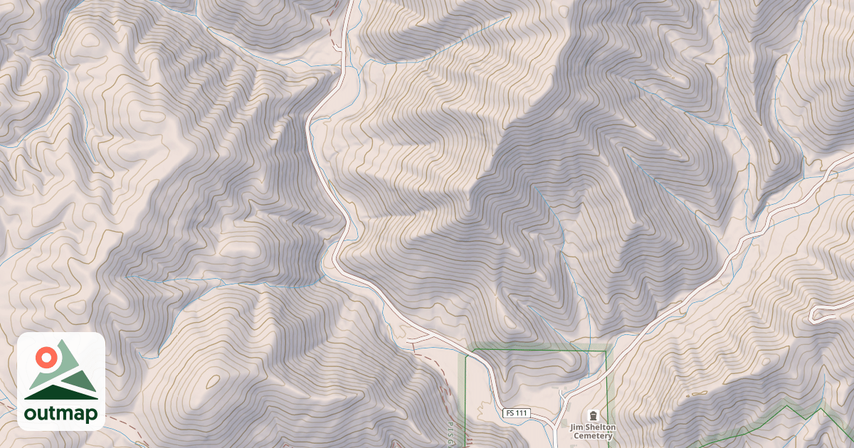 Map of BIG CREEK