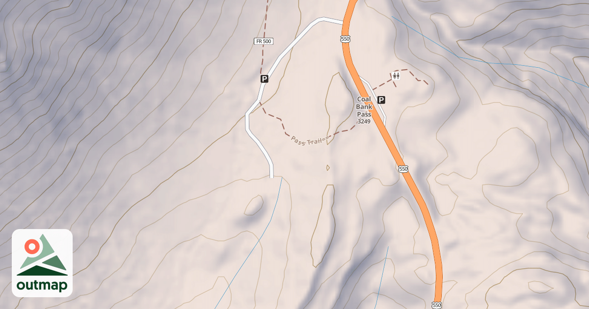 Map of COAL BANK