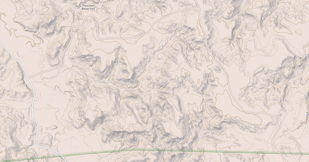 Map preview of REANUS CONE ROAD