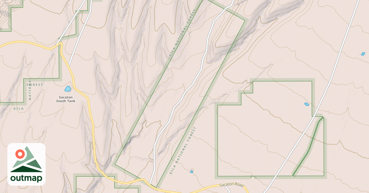 Map of 4098
