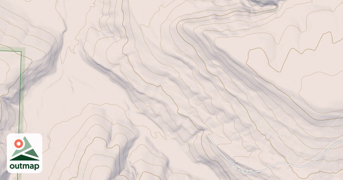 Map of USFS Motor Vehicle Use Map Roads {B7979F1D-86A4-4F69-9EA1-B1FD842B026F}