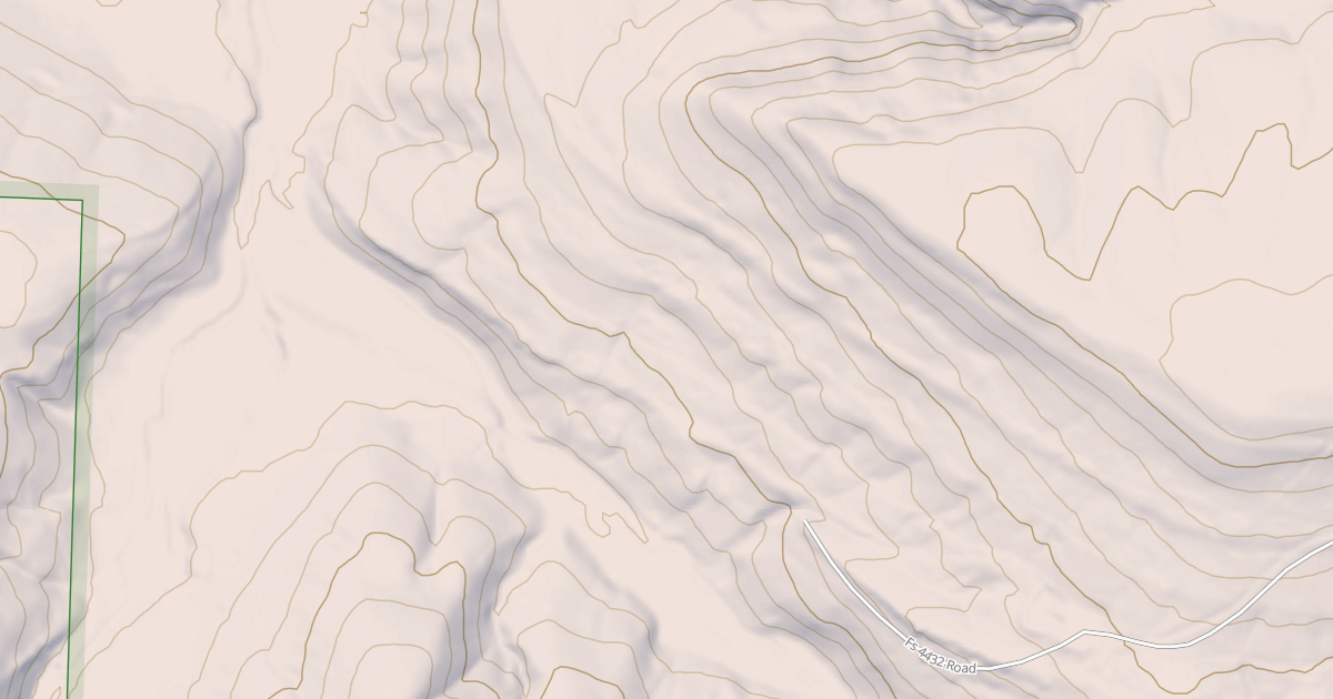 Map preview of USFS Motor Vehicle Use Map Roads {B7979F1D-86A4-4F69-9EA1-B1FD842B026F}