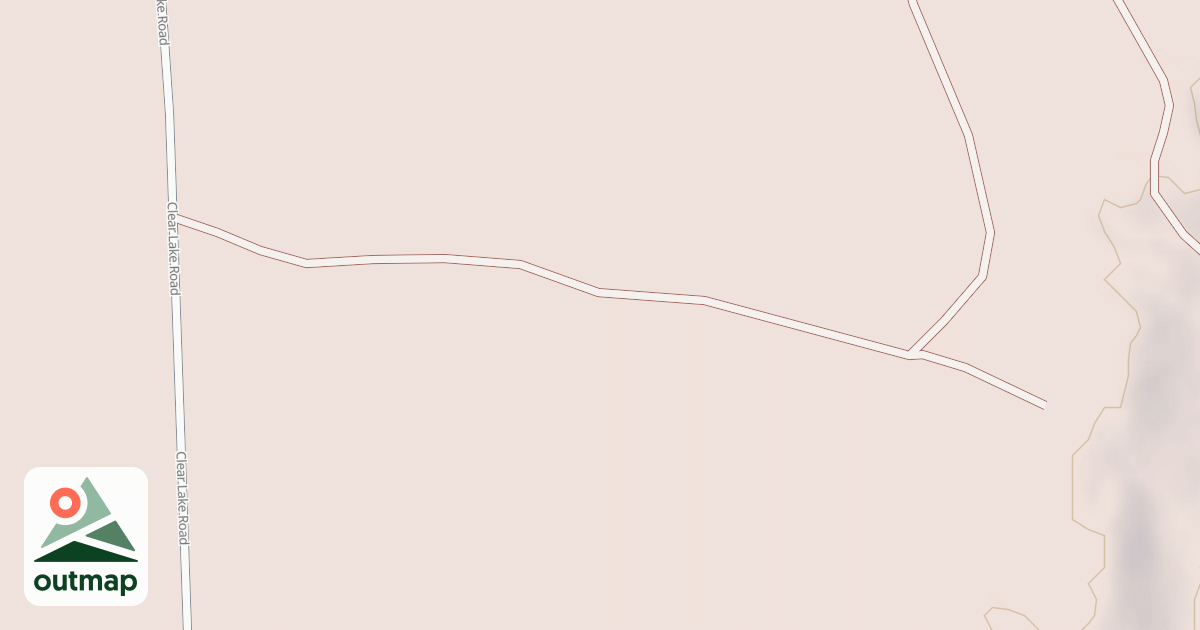 Map of CLEAR LAKE SPUR K