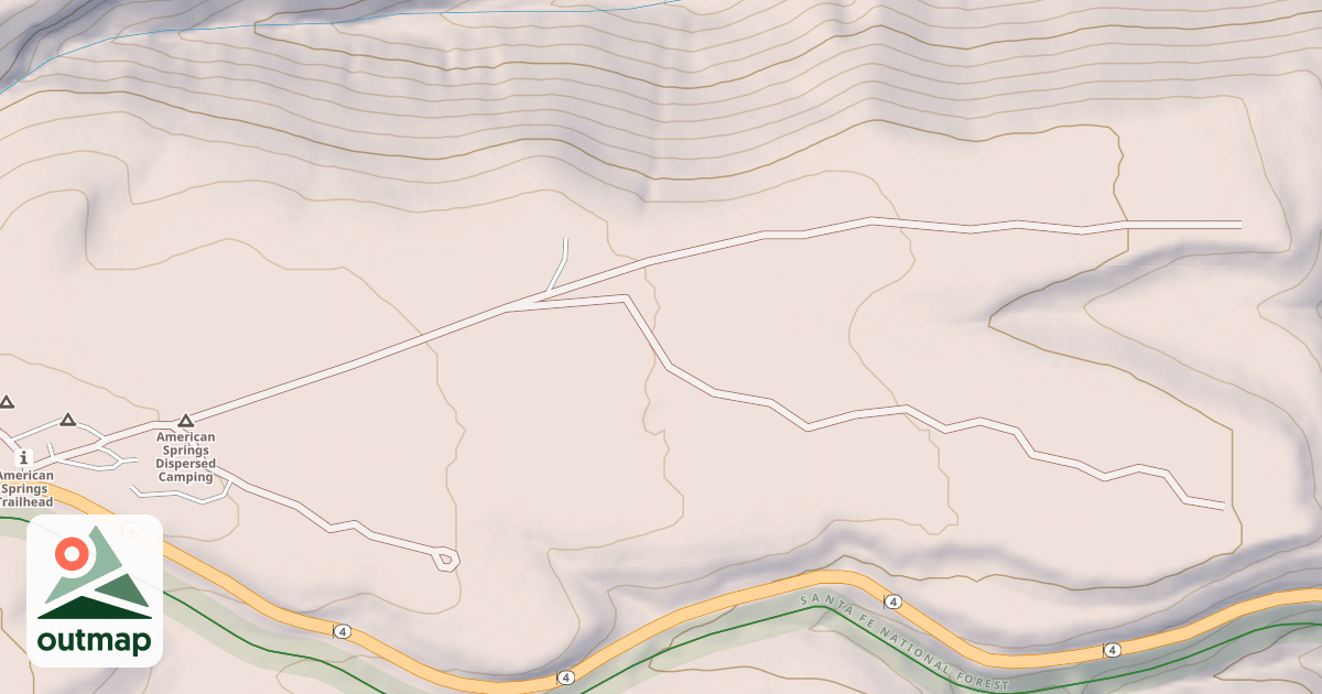 Map of USFS Motor Vehicle Use Map Roads {2F0C53C4-3A30-41D9-B516-32075EB49EDC}