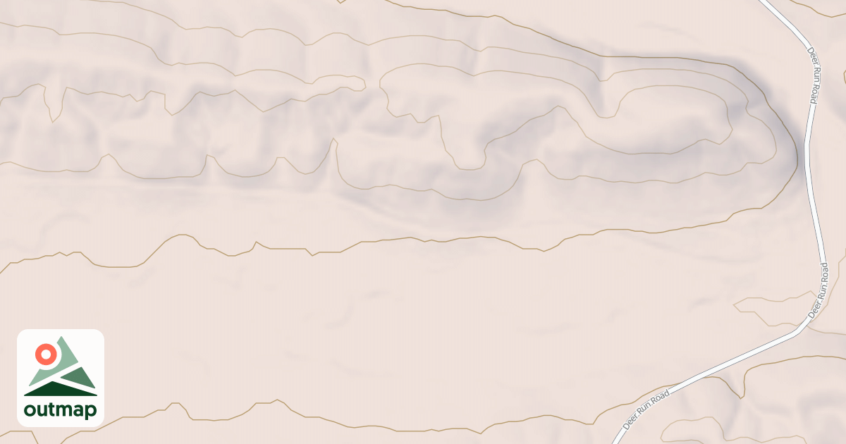 Map of FANCY HILL SPUR