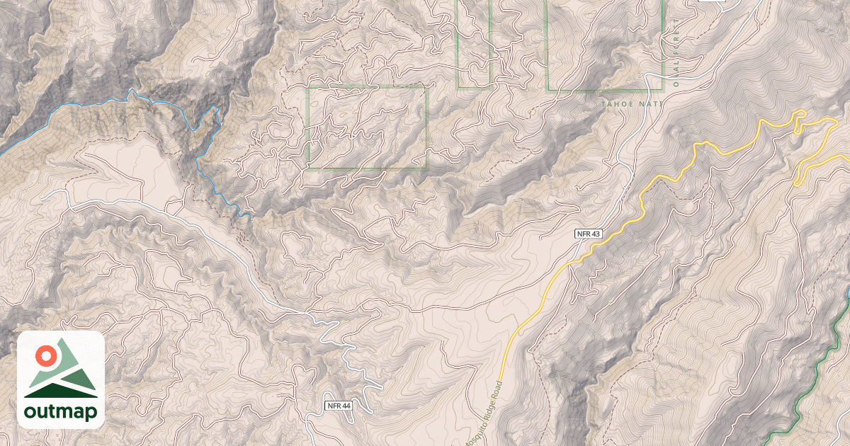 Map of CAVANAH DEEP