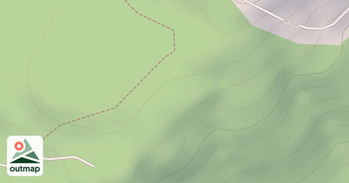 Map of Santiam Pass Ohv Jeep Tr 211
