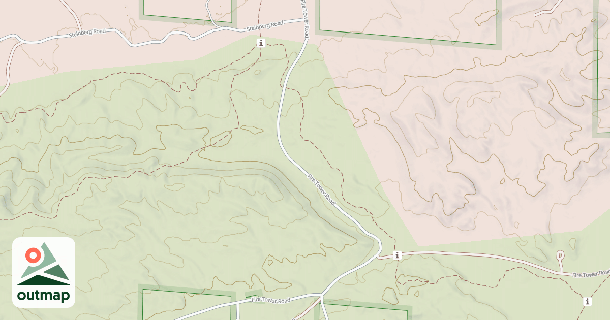 Map of UDELL FIRETOWER INTERP SITE