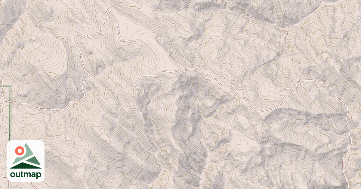 Map of BLACKTAIL CANYON