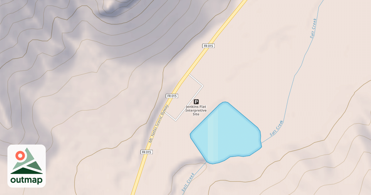 Map of SALT CREEK SOUTH PARKING