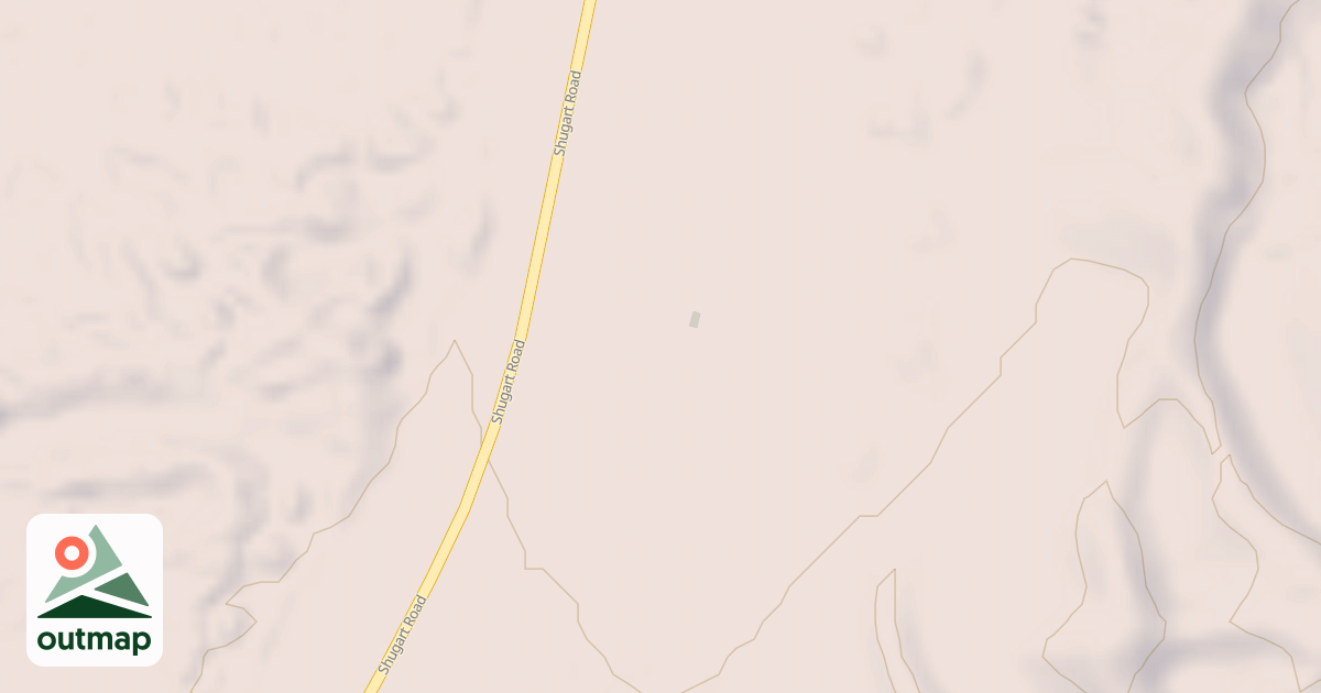 Map of Hackberry Trail System - Dunes Access