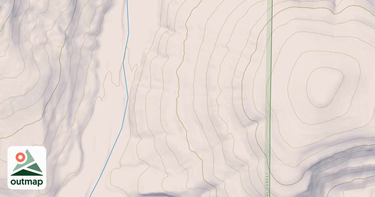Map of USFS National Forest System Roads {3B0829C4-3D30-4E22-9446-4CDC15E54AE0}
