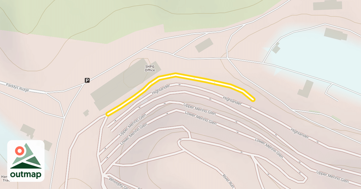 Map of Main Street (Learners Area)