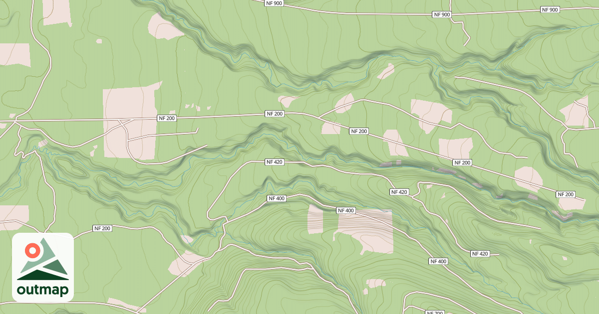 Map of USFS Motor Vehicle Use Map Roads {0113069D-D78D-4A02-8016-F3132F0353FA}