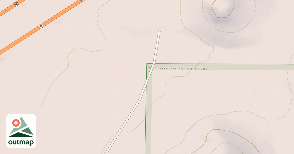 Map of 40656