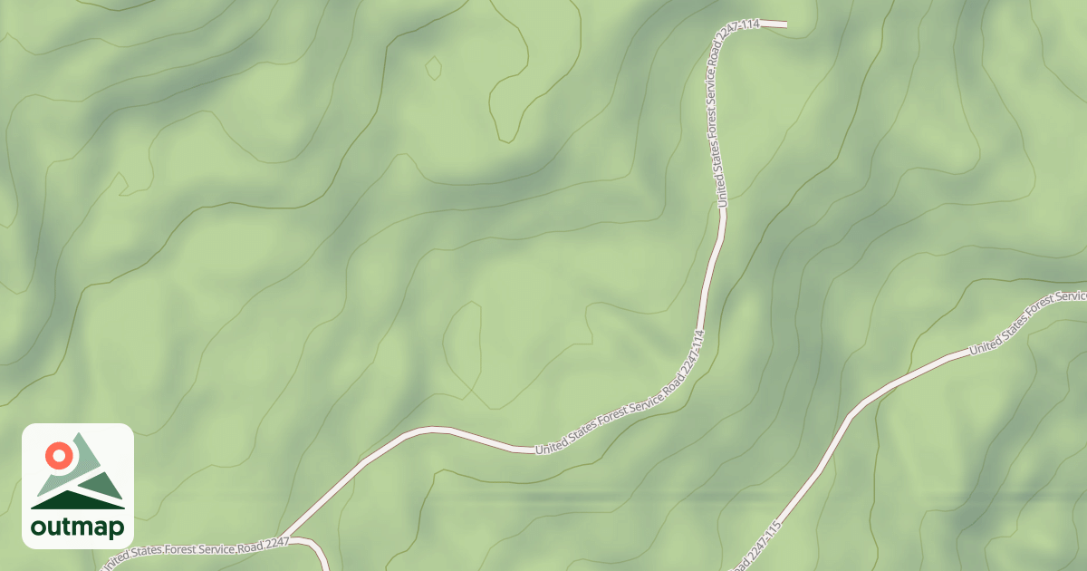 Map of USFS Motor Vehicle Use Map Roads {30F5D740-D230-4601-8035-1E6049277E03}