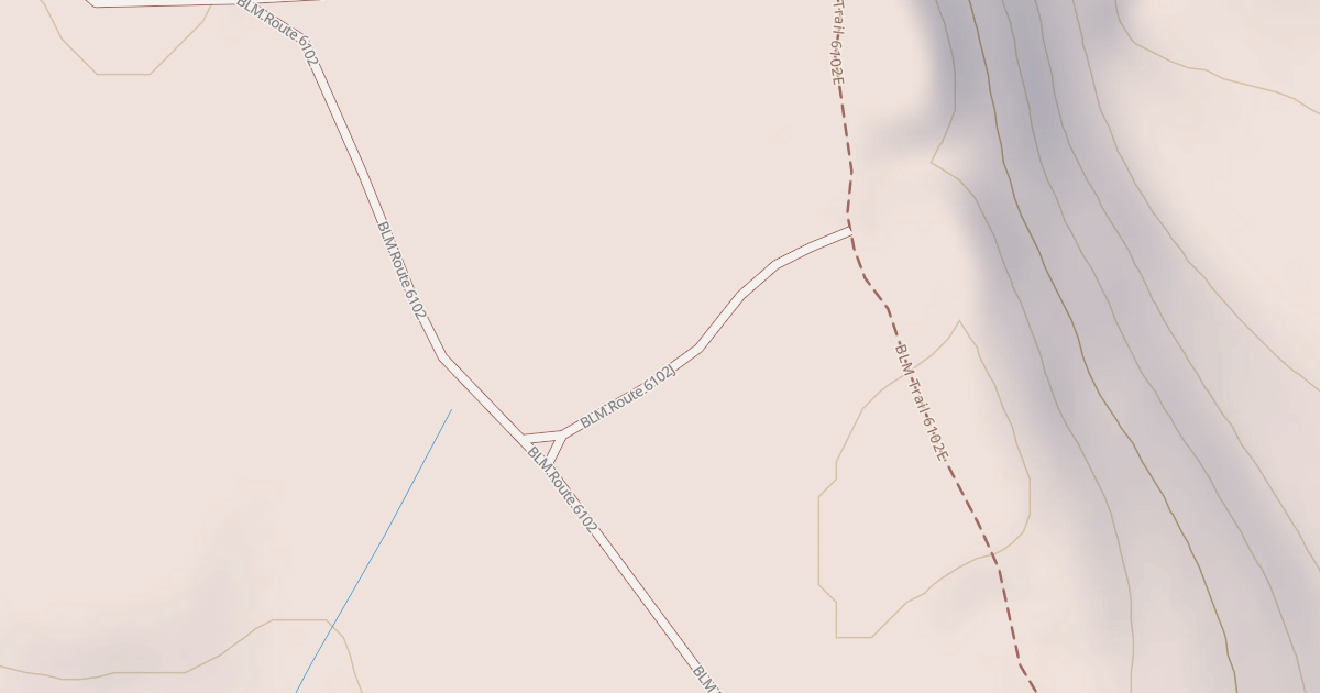 Map preview of BLM National GTLF Public Motorized Roads ef4ffe06-21e3-43e1-8e19-b42c780ea0e6