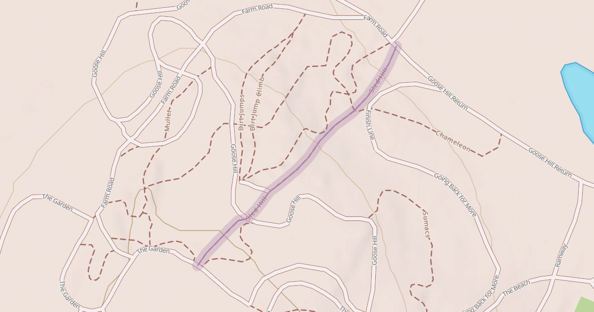 Map preview of Sled Hill