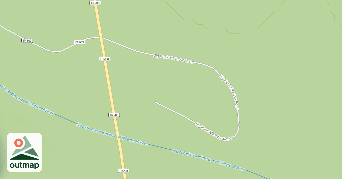 Map of BIG HANK MEADOW