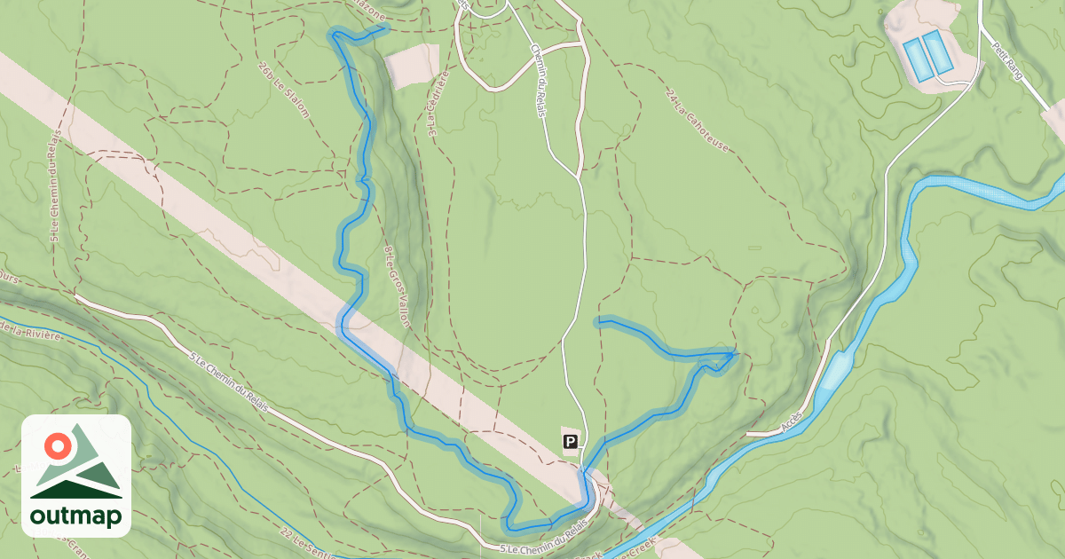 Map of 26 Le Ricochet