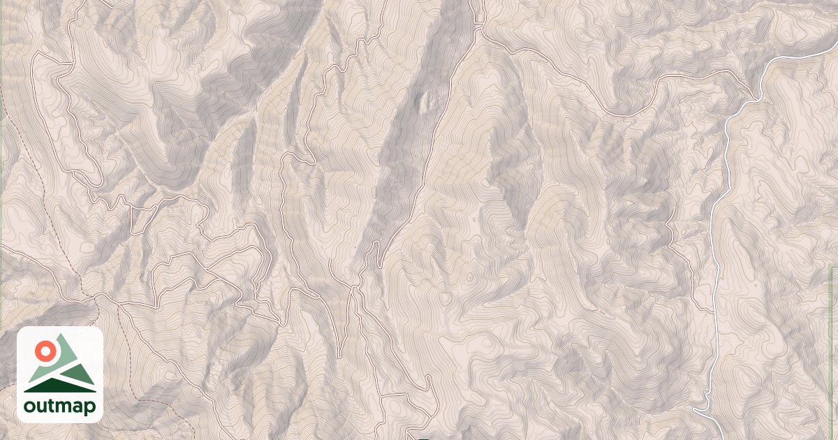 Map of MIDDLE FORK BROWNLEE