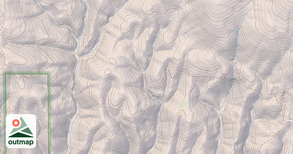 Map of Milma Creek Atv