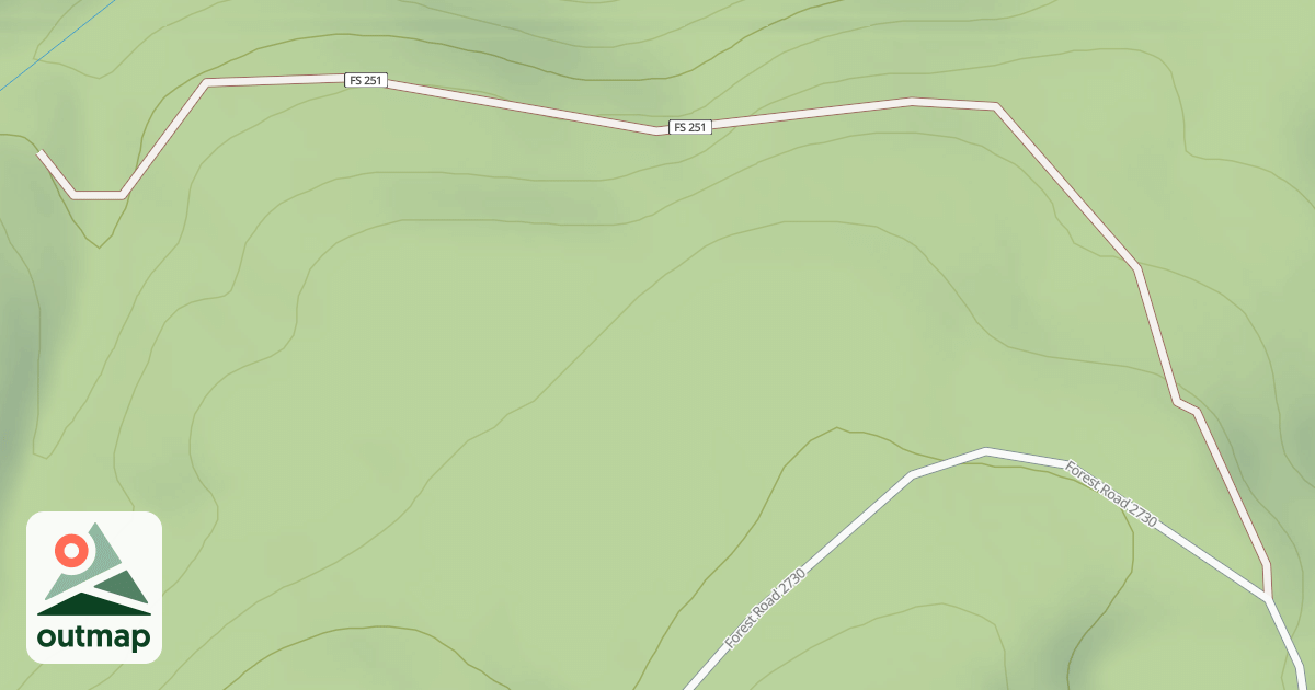 Map of USFS Motor Vehicle Use Map Roads {1E740267-A5DB-4E56-A104-3862042C46BB}